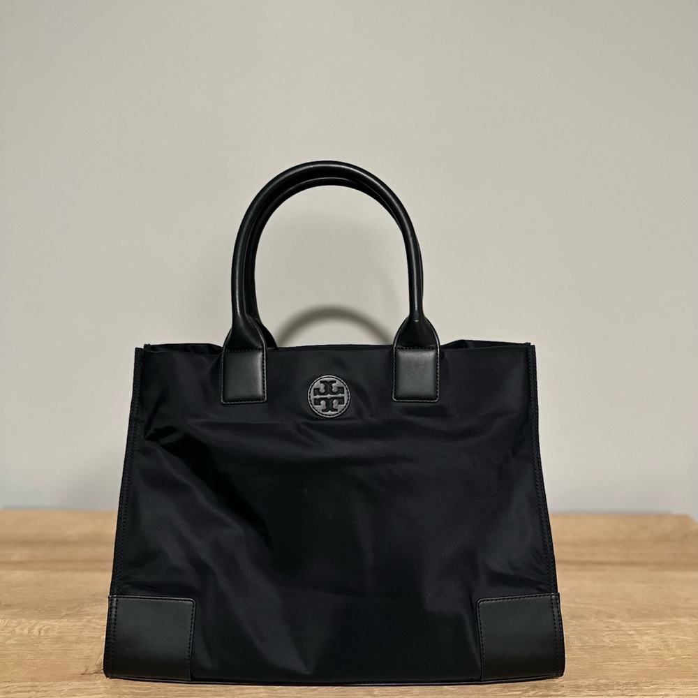 Tory Burch Ella tote (outlet) black nylon
